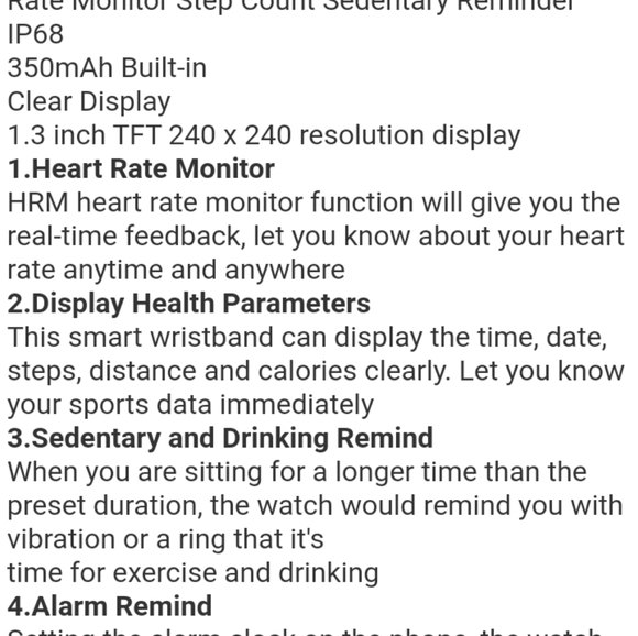 Weight loss digital smart watch - Picture 3 of 5